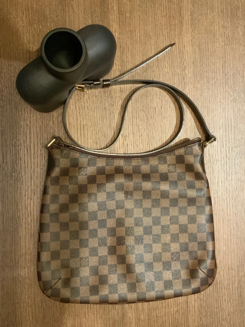 Louis Vuitton Bloomsbury PM Damier Ebene Crossbody Bag
